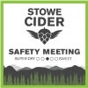 Safety Meeting label