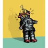 Juice Machine label